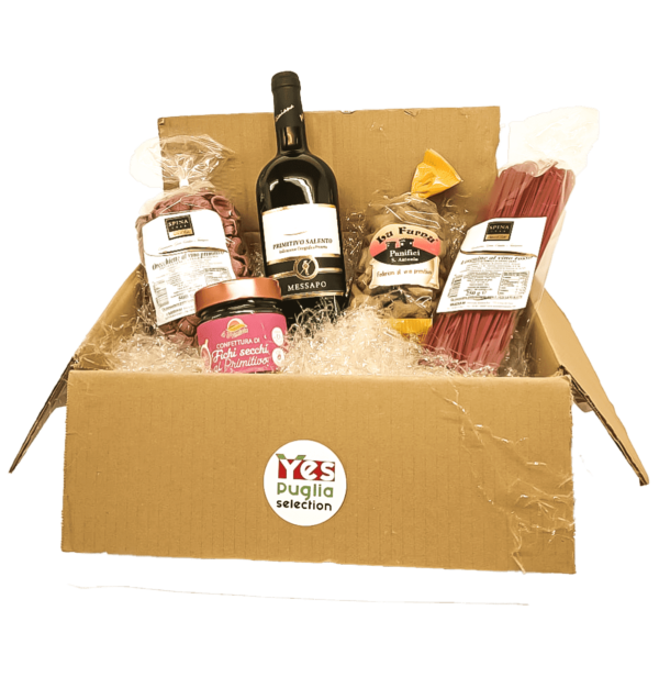 Pacco Primitivo by YesPuglia idea regalo Natale 2022