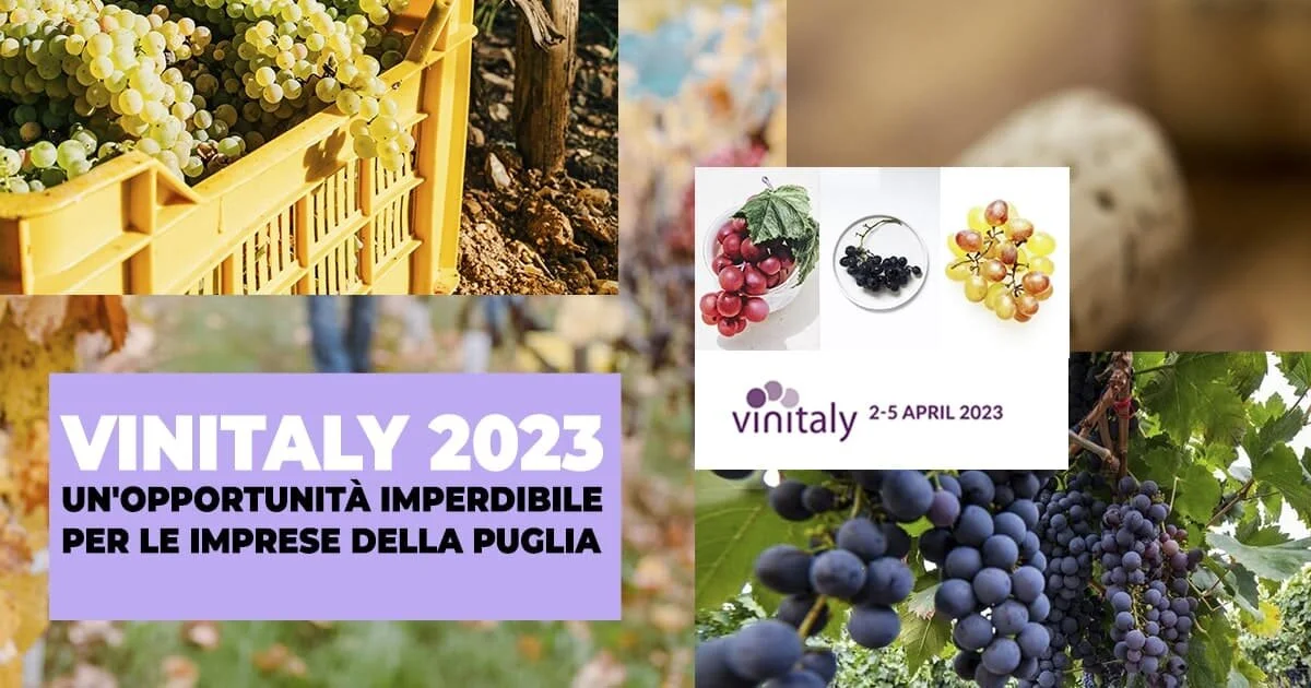 Vinitaly 2023: Novità per le Aziende della Puglia